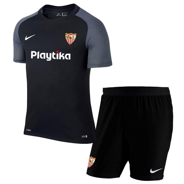 Camiseta Sevilla Tercera Niño 2018-2019 Negro